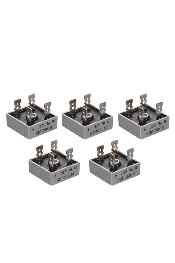Raindrops Single Phase Bridge Rectifier for Household Appliances Silver Metal 1000V 50A