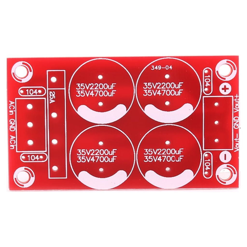Rectifier Filter Power Supply Board Positive & Negative Voltage Power ...