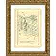 thumbnail image 1 of Rector 23x32 Gold Ornate Wood Framed with Double Matting Museum Art Print Titled - Prairie Du Pont Illinois Landowner - Rector 1808, 1 of 4