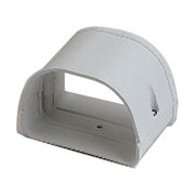 RectorSeal 3-1/2" fortress HVAC Mini Split Cover Coupler, White