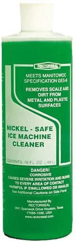 RectorSeal 88312 Nickel Safe Ice Machine Cleaner, 10 oz