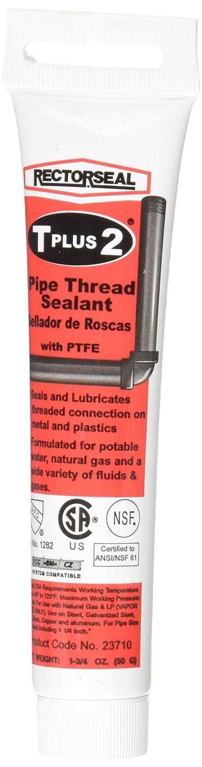 Rectorseal T Plus 2 Pipe Thread Sealant - 1.75 oz