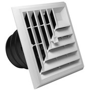 Rectorseal 81912 Airtec 8X8 2 Way Grill/Damper/Box 6,7,8