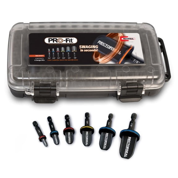 Rectorseal 87011 Tool Kit, Swaging, 6 Components, Forged Steel
