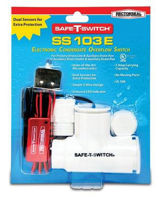 Rectorseal SS103E Electronic Condensate Overflow Switch (SS103E