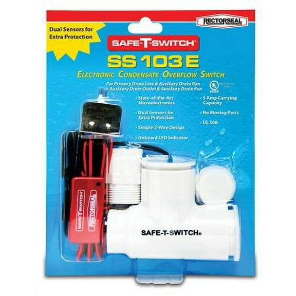 Rectorseal SS103E - Electronic Condensate Overflow Switch (SS103E)