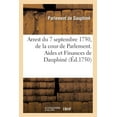 thumbnail image 1 of Recueil Des Edits, Declarations, Lettres Patentes, Ordonnances Du Roy, ArrÃªts Des Conseils: Arrest Du 7 Septembre 1750, , (Paperback), 1 of 1