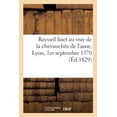 thumbnail image 1 of Recueil faict au vray de la chevauchée de l'asne, Lyon, 1er septembre 1570 (Paperback), 1 of 1