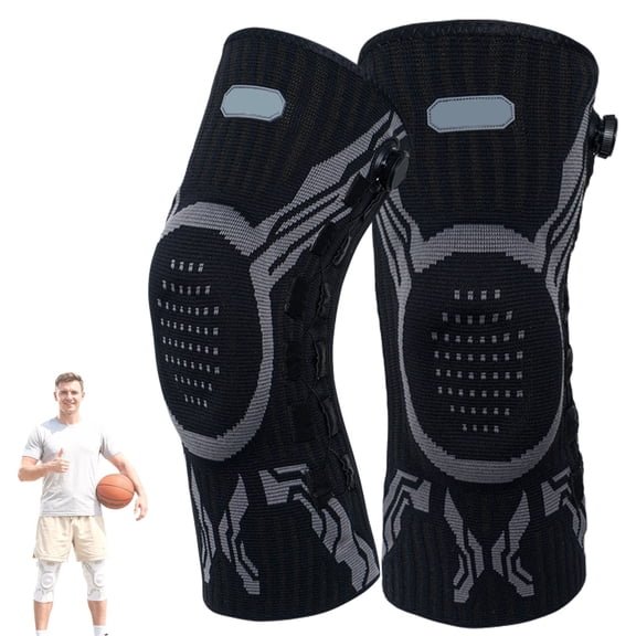 Recumovex Knee Brace, Recumovex Rodillera, Adjustable Knob Paired, Balanced Cushioning and Enhanced Support Design, Easy to Wear and Breathable, Non-slip and Ergonomic, Ideal for Outdoor Use