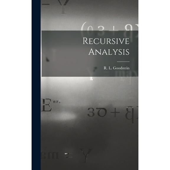 Recursive Analysis, (Hardcover)