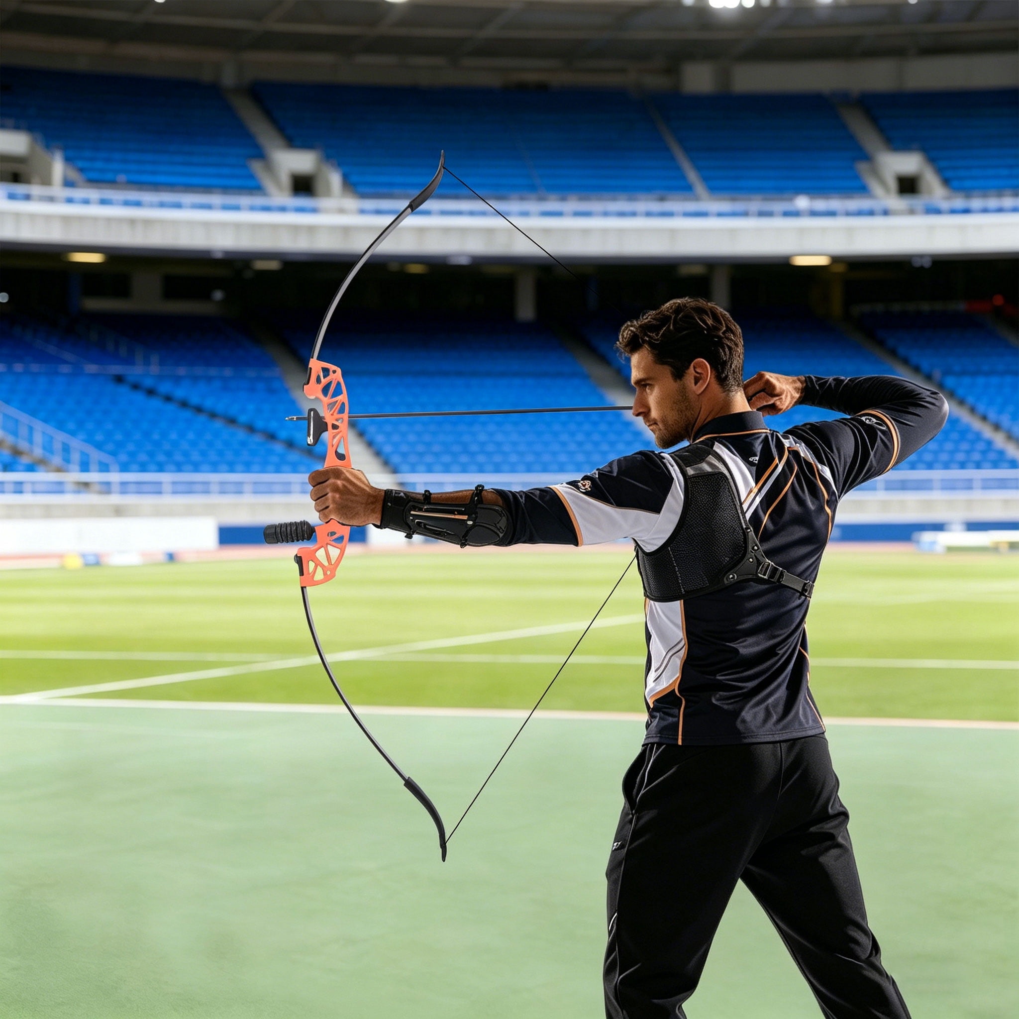 Recurve Bow with  Arrows, Recurve Bow Set, Recurve Bow Suitable for Outdoor Target Training