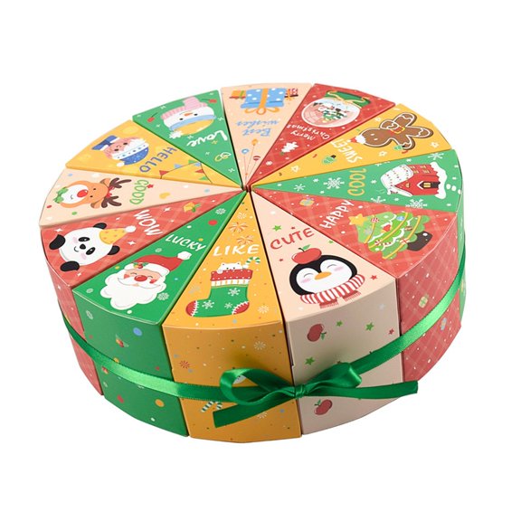 Recyclable Christmas Countdown Box for Gift Cardstock Holiday Craft Project