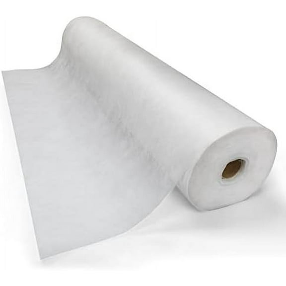 Recyclable Disposable Table Sheets | Non Woven | 30 g/m2 | with Face Hole | Absorbent | Comfortable | Thick and Durable | Soft | Latex-free | 70" x 32" (4 Rolls)