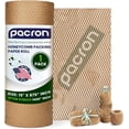 thumbnail image 1 of Recyclable Honeycomb Packing Paper Roll - Brown Kraft Wrapping Paper for Gifts & Products - Eco-Friendly Alternative to Bubble Wrap - Biodegradable & Compostable - Made in USA (15'' x 875''), 1 of 8