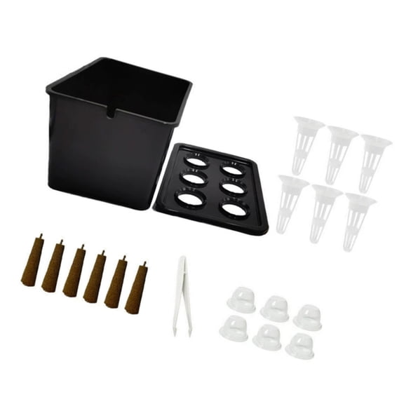 Recyclable Hydroponic Growing Box Compacts Desk Planter Clear Observation Panel Gardening Essential