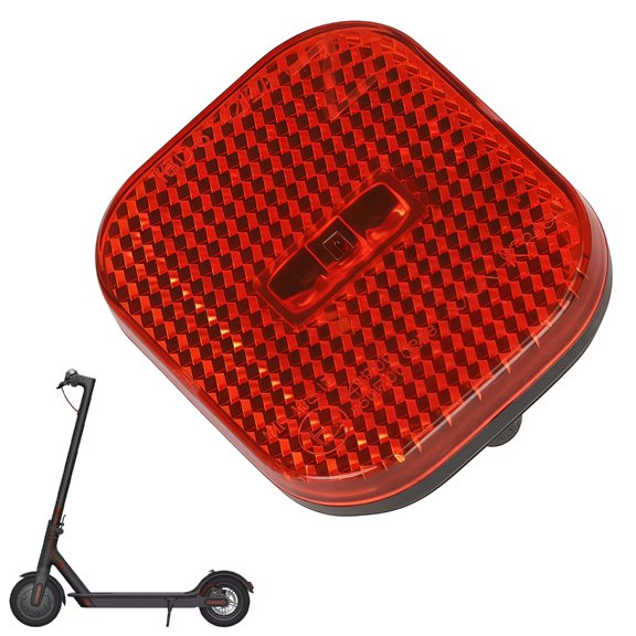 Recyclable Plastic Tail Light Lens Shield Protective Cover for Electric Scooters Rear Mudguard Accessories