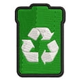thumbnail image 1 of Recycle Can Solid Applique Multi-Color Embroidered Iron-On Patch - 2.0 Inch Mini, 1 of 5