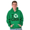 thumbnail image 1 of Recycle GRN Earth Day Save the Planet Hoodie Sweatshirt Women Men Brisco Brands X, 1 of 6