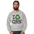 thumbnail image 1 of Recycle GRN Earth Day Save the Planet Sweatshirt for Men or Women Brisco Brands L, 1 of 6
