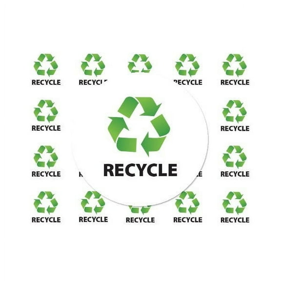 Recycle Labels | 2" Circles