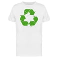 thumbnail image 1 of Recycle Paper, Cans & Lightbulbs Tee Men's -Image by Shutterstock, 1 of 2