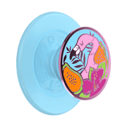 PopSockets Phone Grip for MagSafe, Magnetic Holder, Phone Stand, Enamel - Flamingo