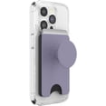 thumbnail image 1 of PopSockets Phone Wallet for MagSafe, Phone Card Holder with Grip, Purple - Dusk, 1 of 4