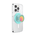 thumbnail image 1 of PopSockets Phone Grip for MagSafe, Magnetic Holder, Phone Stand, Light Blue - Boca Aura, 1 of 3