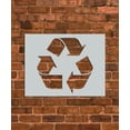 thumbnail image 1 of Recycle Sign Stencil, 1 of 2