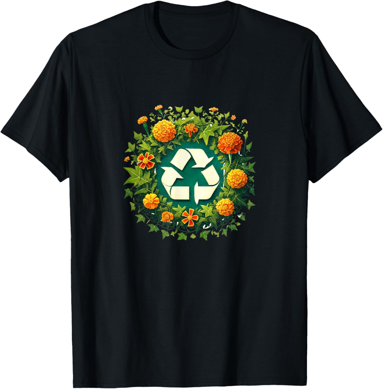Recycle Symbol Illustration Reduce Reuse Recycle T-Shirt - Walmart.com