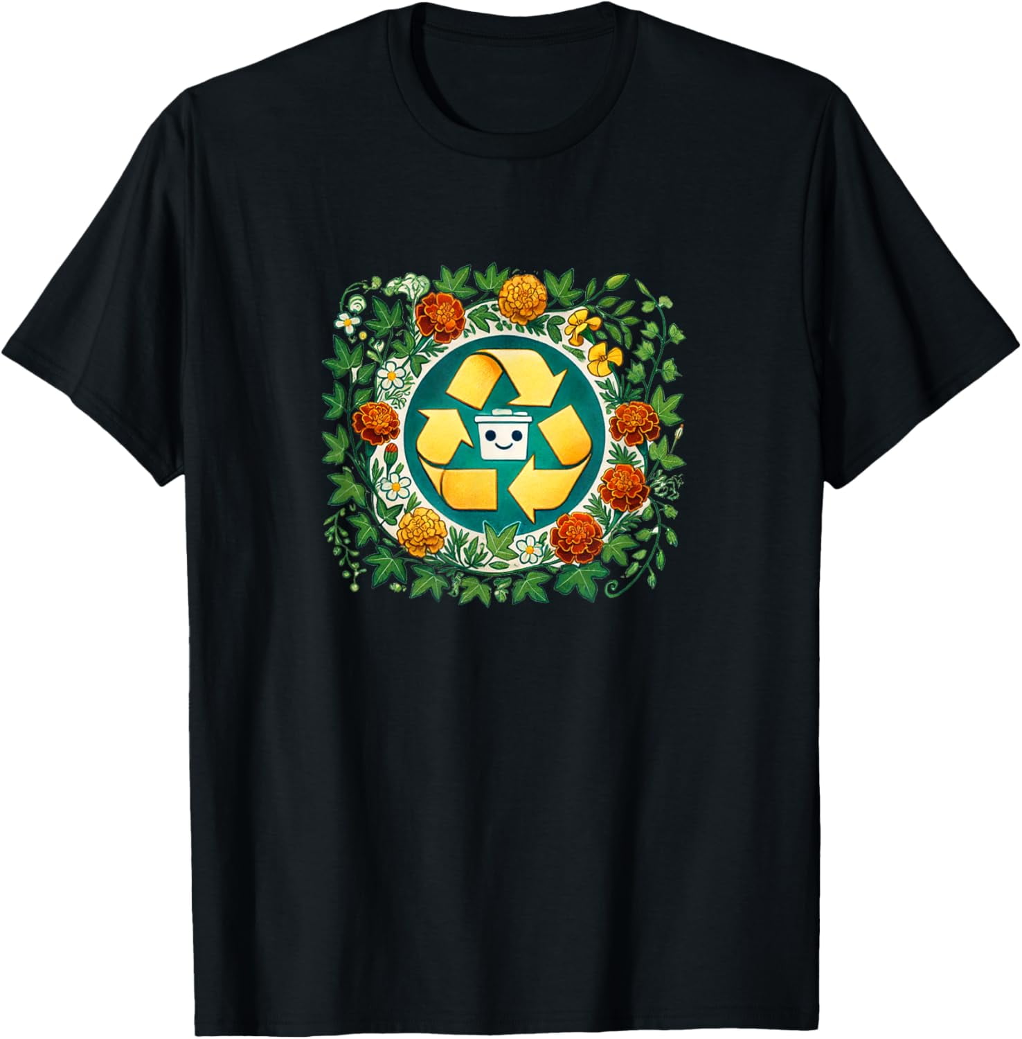 Recycle Symbol Illustration Reduce Reuse Recycle T-Shirt - Walmart.com