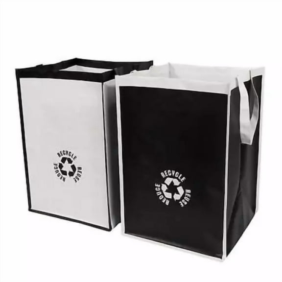Recycle Waste Bag For Kitchen Home Trash Sorting Bins Base Plate Waterproof Room