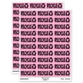 thumbnail image 1 of Recycle with Symbol Conservation Sticker Set - Light Pink - Gloss Finish - 1.75" Medium, 1 of 7