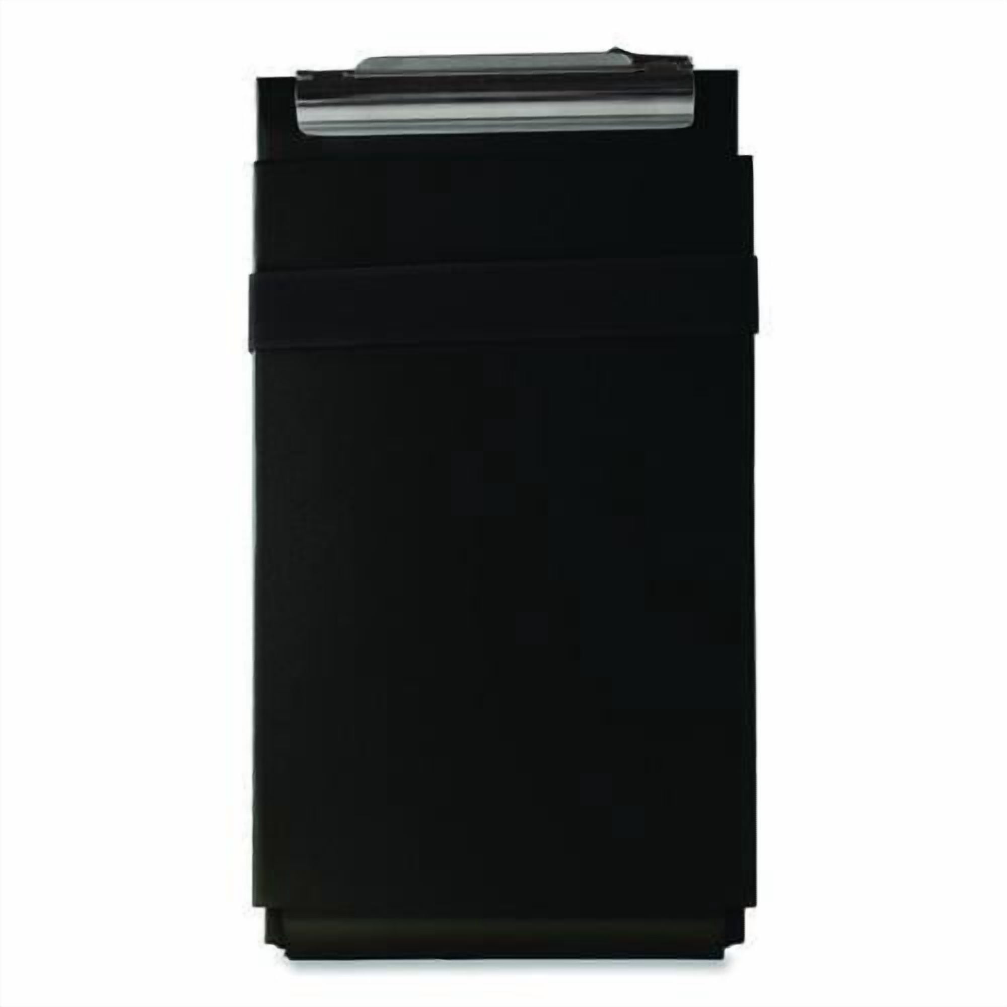 Recycled Aluminum Citation Holder Clipboard, 1/2" Capacity, Holds 6 x 11 Sheets, Black | Bundle of 5