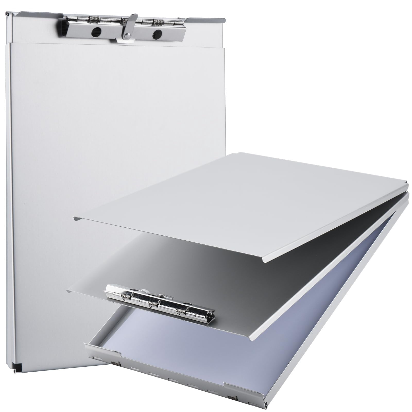 Recycled Aluminum Storage Clipboard  Box Set Of 2 Form Holder Suitable For School Office Jobsite Or Staff