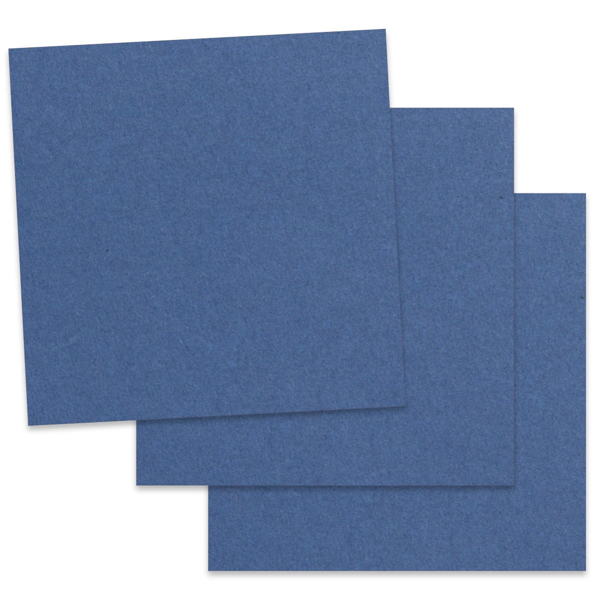 Recycled BLUE LAVENDER 12X12 (Square) Paper 32T Lightweight Multi-use - 50 PK -- Up-cycled 12-x-12 Popular Crafters size Everyday Paper - Professionals, Designers, Crafters and DIY