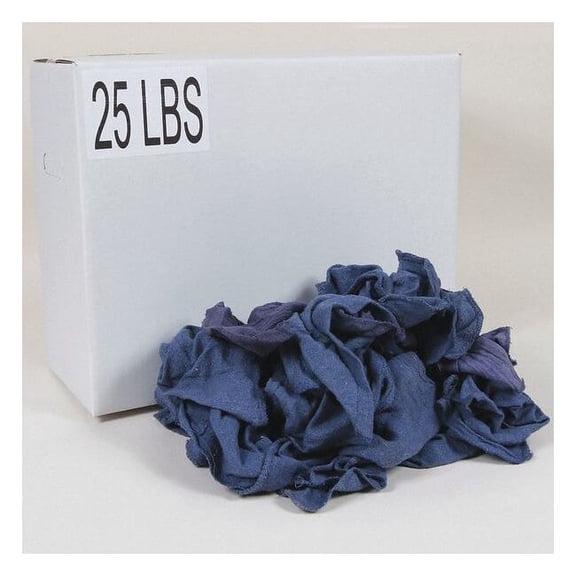 Recycled Cotton Huck Towels 25 lb. Varies, Assorted G315025PC