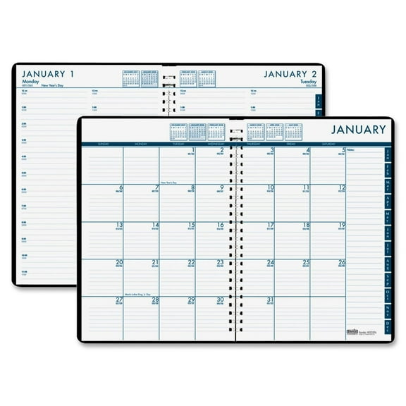 Recycled Daily/Monthly 24/7 Appt Planner.