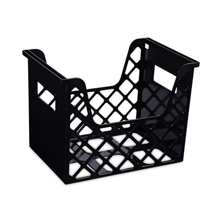 Universal UNV08123 Recycled Extra Capacity Desktop File Holder - Letter, Black