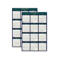 thumbnail image 1 of Recycled Four Seasons Reversible Business/Academic Calendar 24 x 37, 2021-2022, 1 of 3
