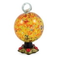 thumbnail image 1 of Recycled Glass Round Carnival Hummingbird Feeder, 1 of 1