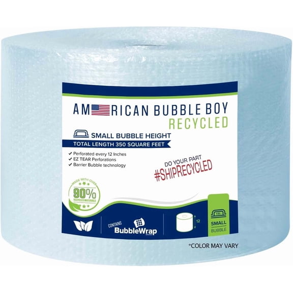 Recycled Grade Bubble - by (12" Wide, 350 Square Feet)