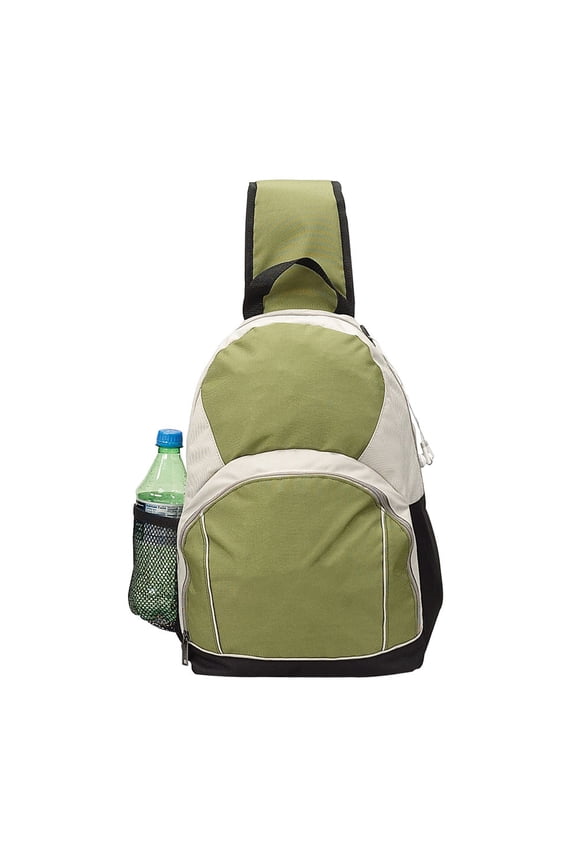 Recycled Green Pet Sling Bag Backpack