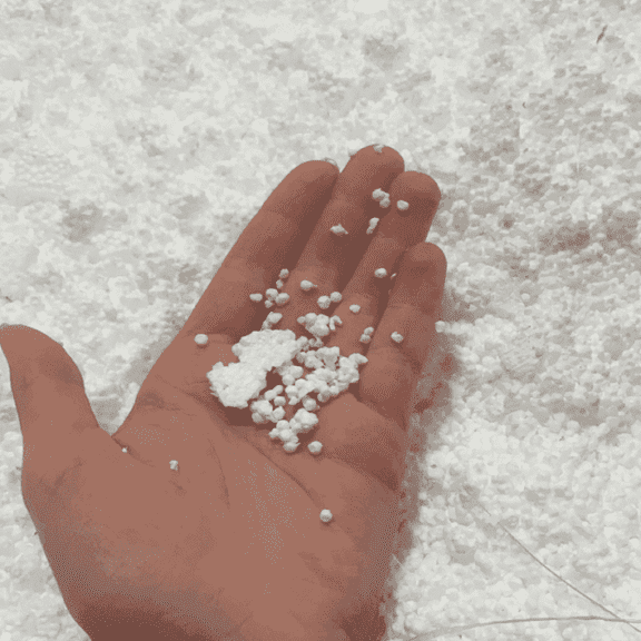 SnapTight Products White EPS Foam Reground Fill Bean Bag Crafts and Packaging Fill 1LBS
