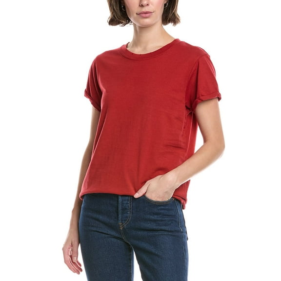 Recycled Karma womens  Fitted T-Shirt, xs, Red