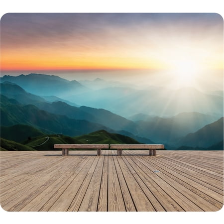 Recycled Mouse Pads Mountain Design, 9 x 8 x 1/16
