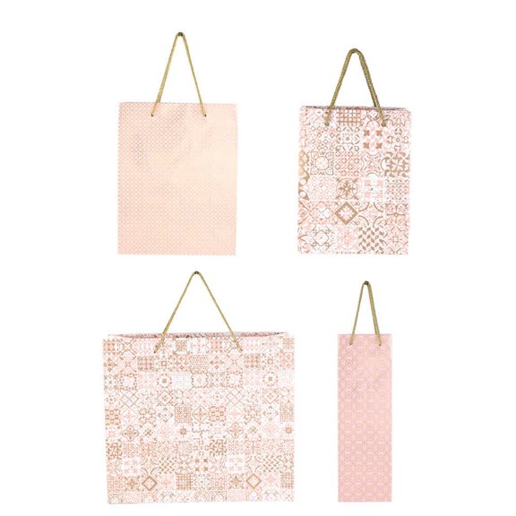 Expobazaar Gift Bag | Handmade Paper Bags | Wine Bag | Set of 7