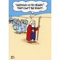 thumbnail image 1 of Recycled Paper Greetings Arriving in 40 Years Funny / Humorous Mark Parisi Passover Card, 1 of 2