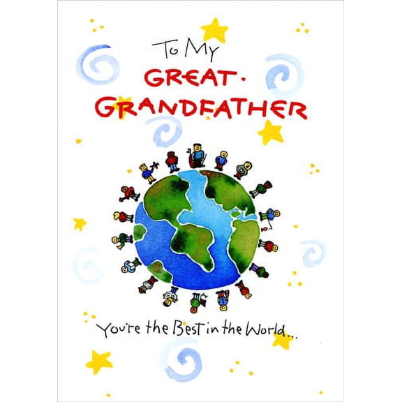 Recycled Paper Greetings Best In The World Father's Day Card