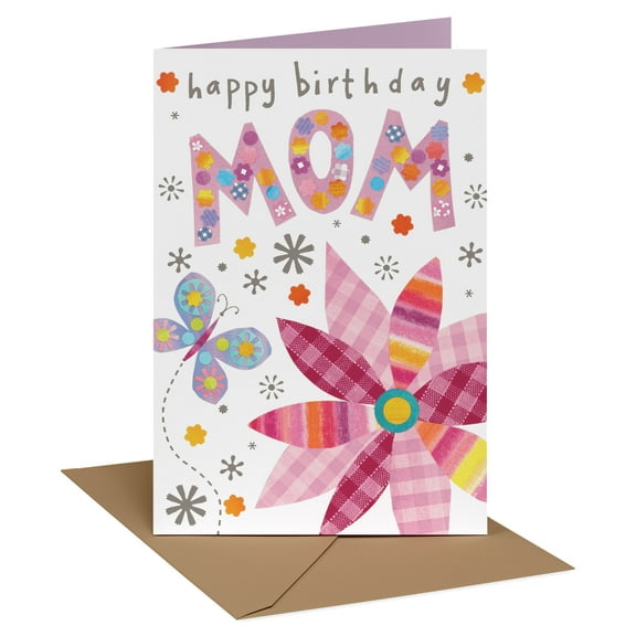 Recycled Paper Greetings Birthday Card for Mom (With Your Love)